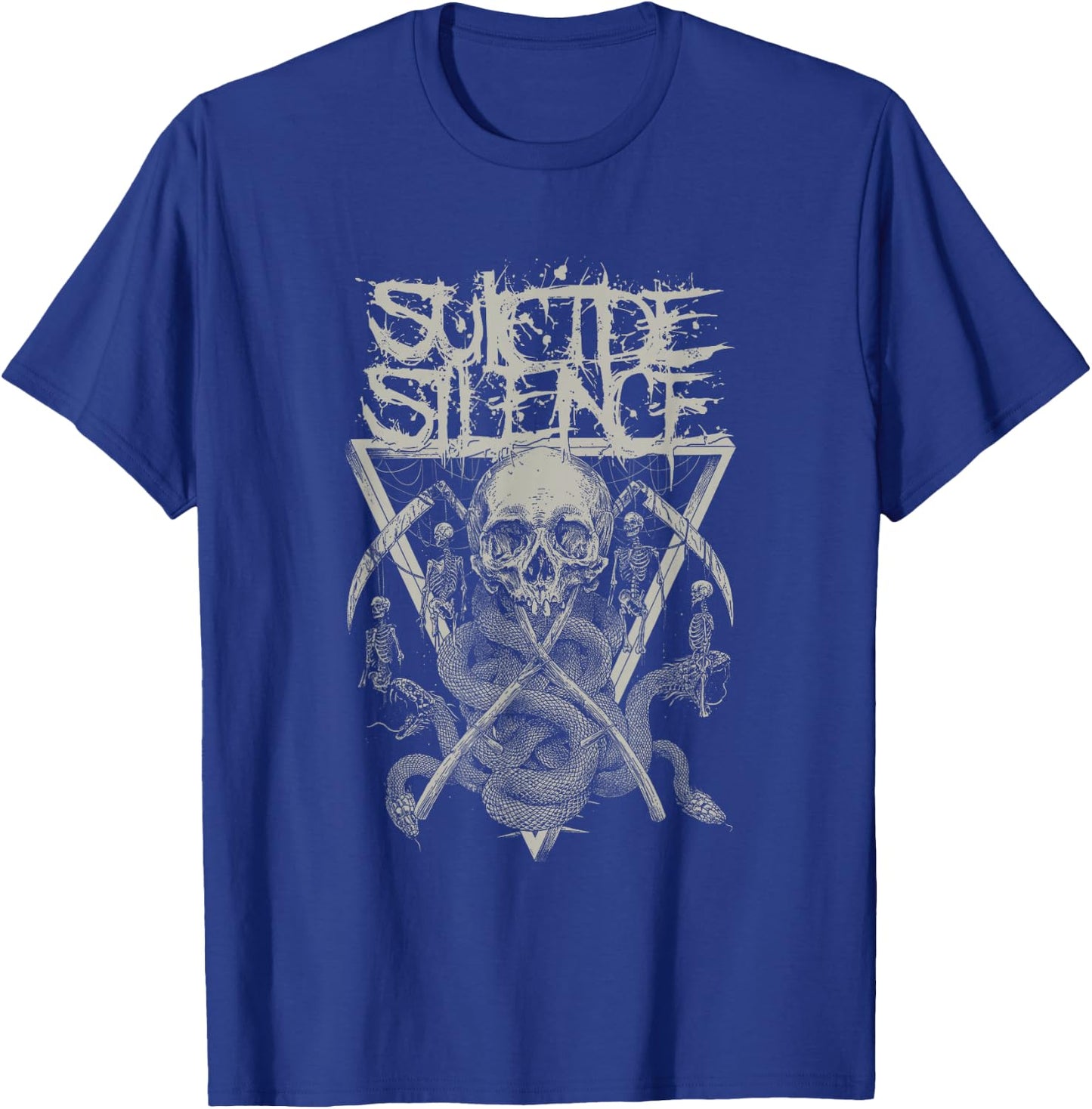 Suicide Silence - Official Merchandise - Scythe T-Shirt - T-Shirt | Royal