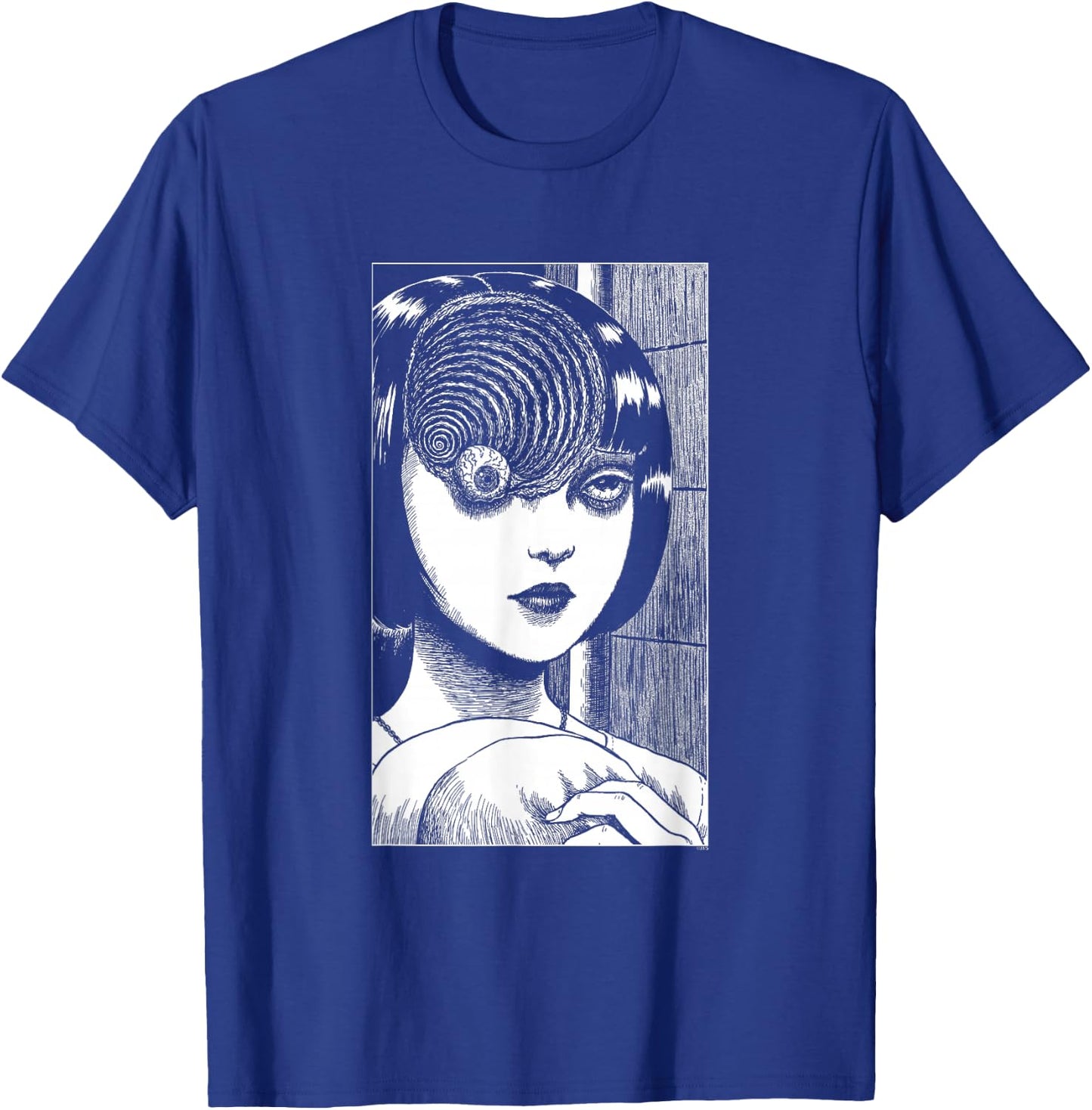 Uzumaki Scar Spiral Girl T-Shirt - T-Shirt | Royal