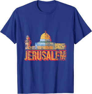 Jerusalem Israel T-Shirt - T-Shirt | Royal