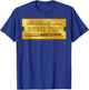 The Polar Express Round Trip Ticket T-Shirt - T-Shirt | Royal