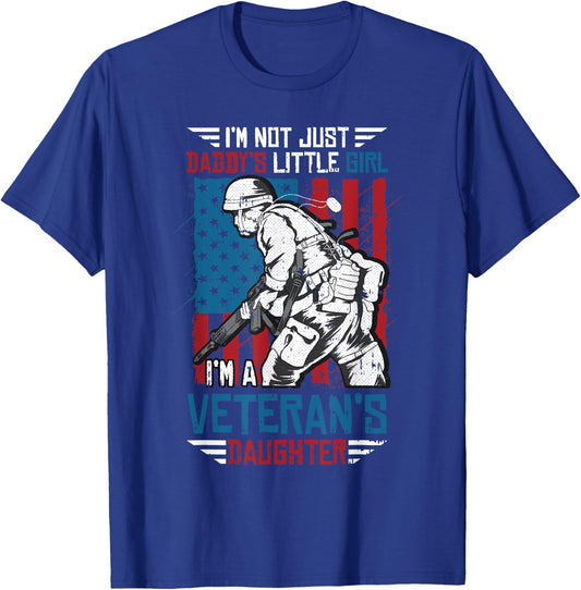 Veteran Daughter Month Of The Military Child Army Kids T-Shirt - T-Shirt | Royal