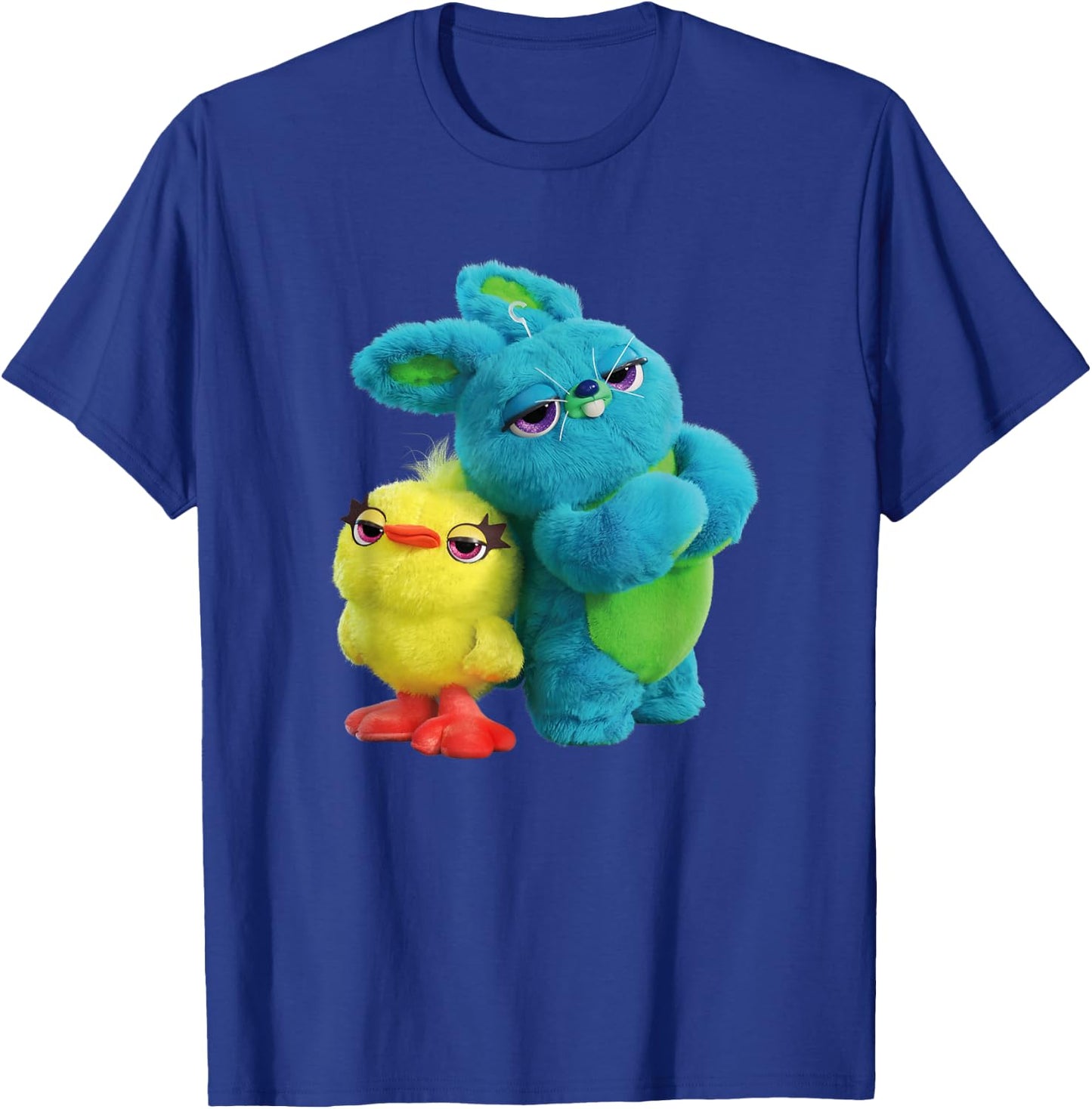 Disney Pixar Toy Story 4 Ducky and Bunny Tough Pose T-Shirt - T-Shirt | Royal