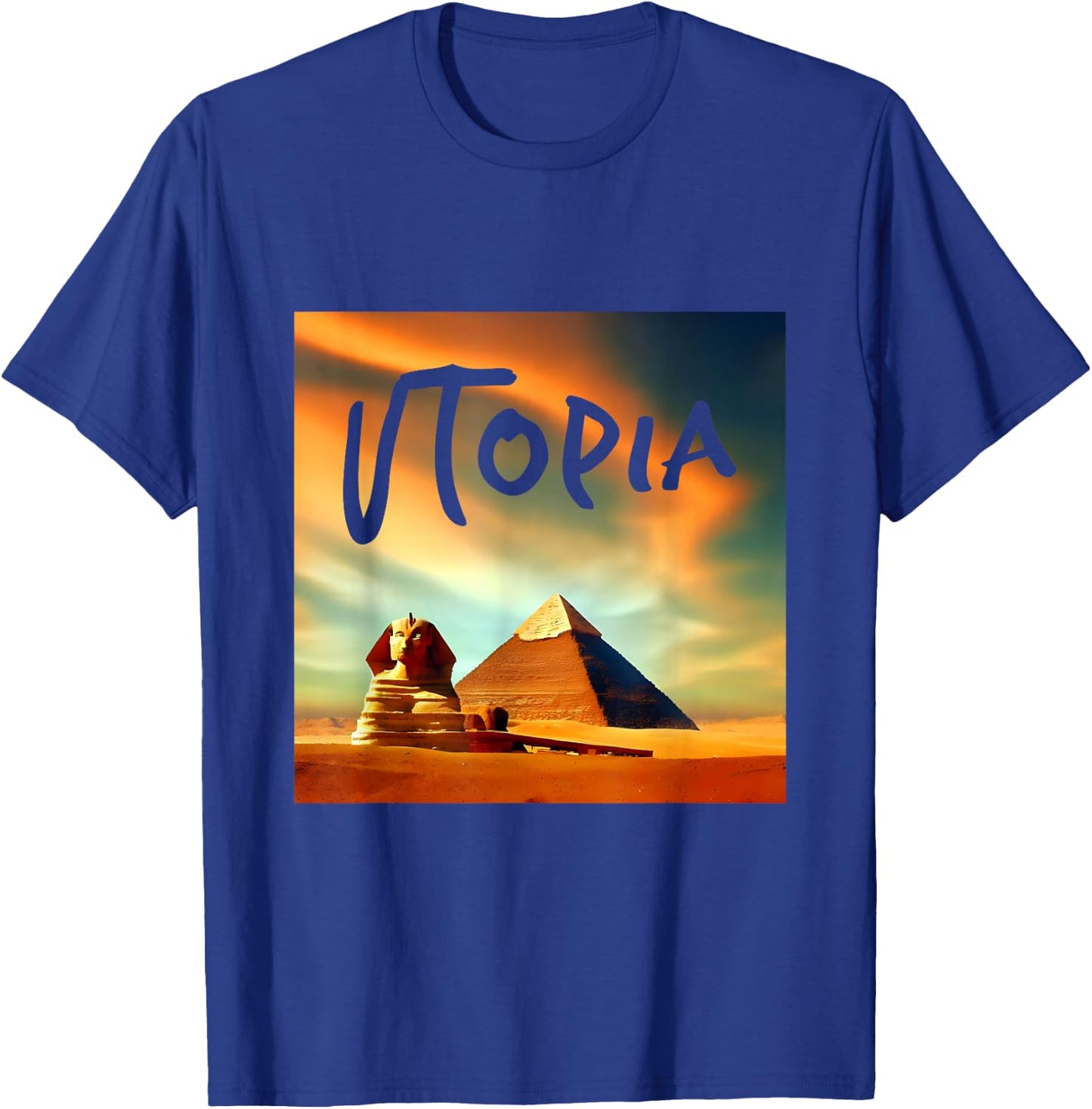 Utopia Rap Trap Hip Hop Music T-Shirt - T-Shirt | Royal
