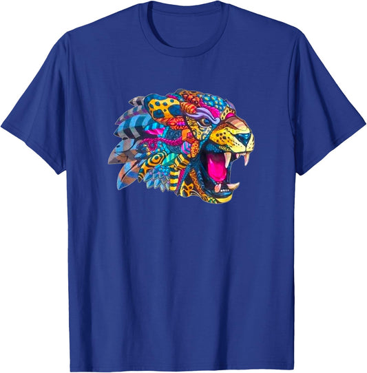 Alebrije Tiger T-Shirt - T-Shirt | Royal