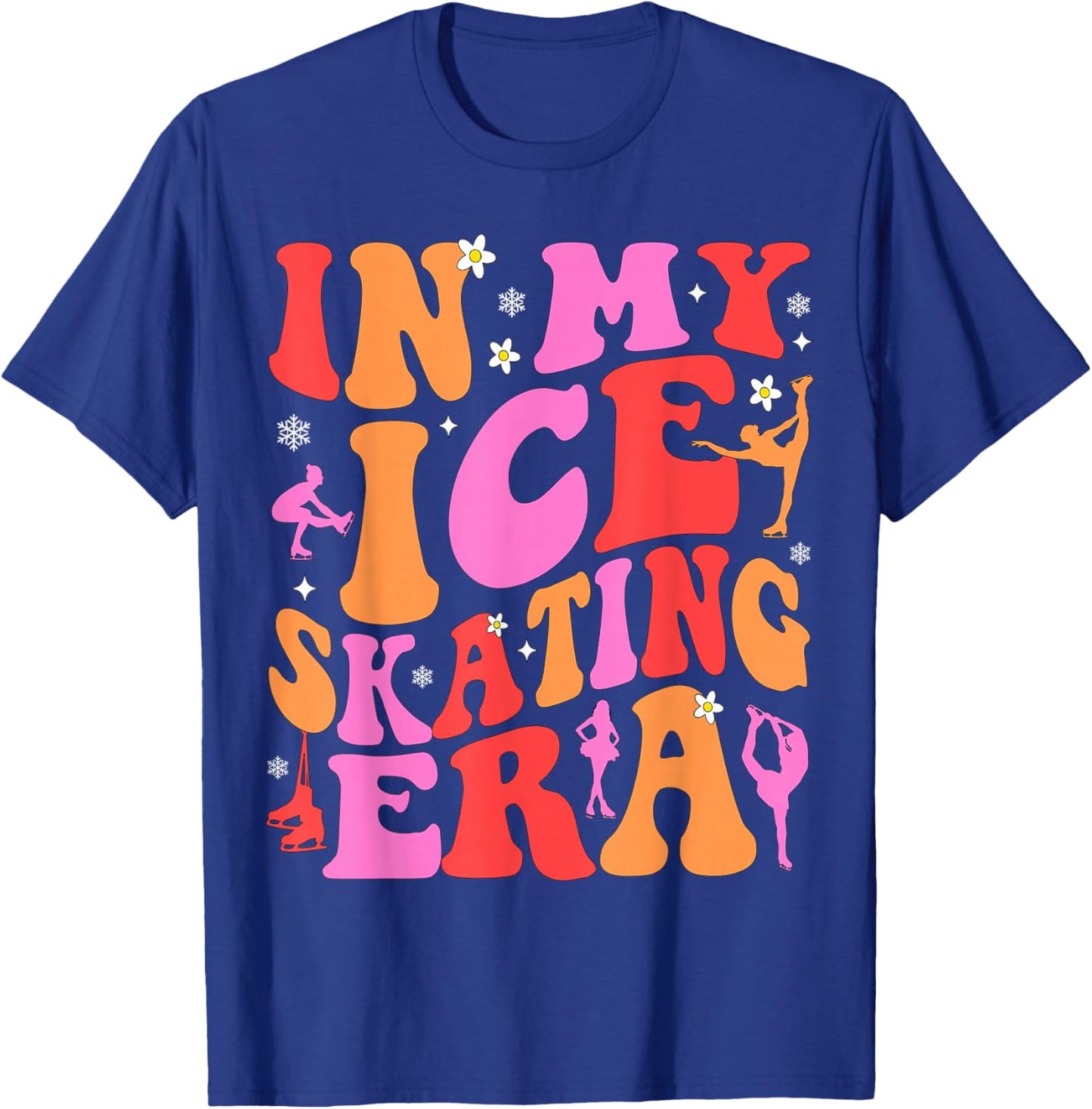 In My Ice Skating Era T-Shirt - T-Shirt | Royal
