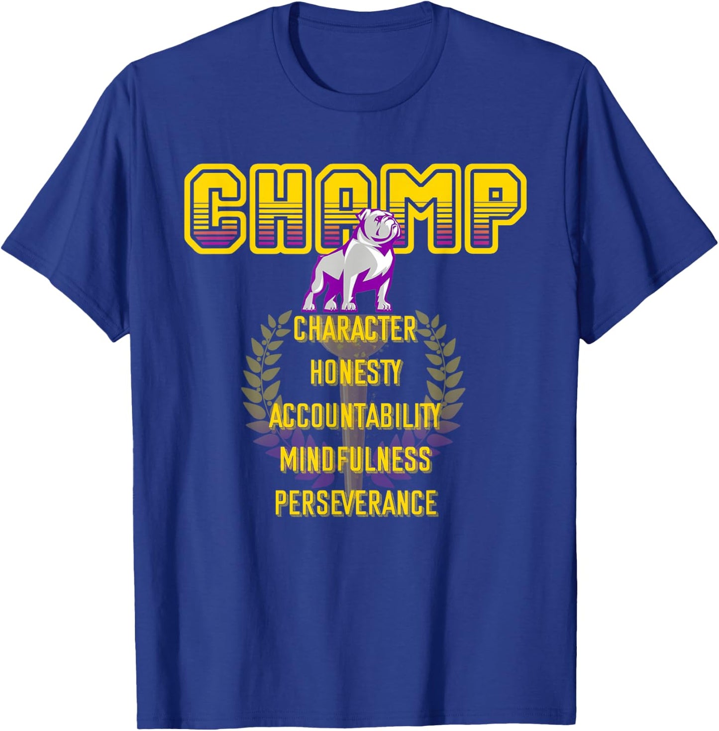 Brock Elliott CHAMP T-Shirt - T-Shirt | Royal