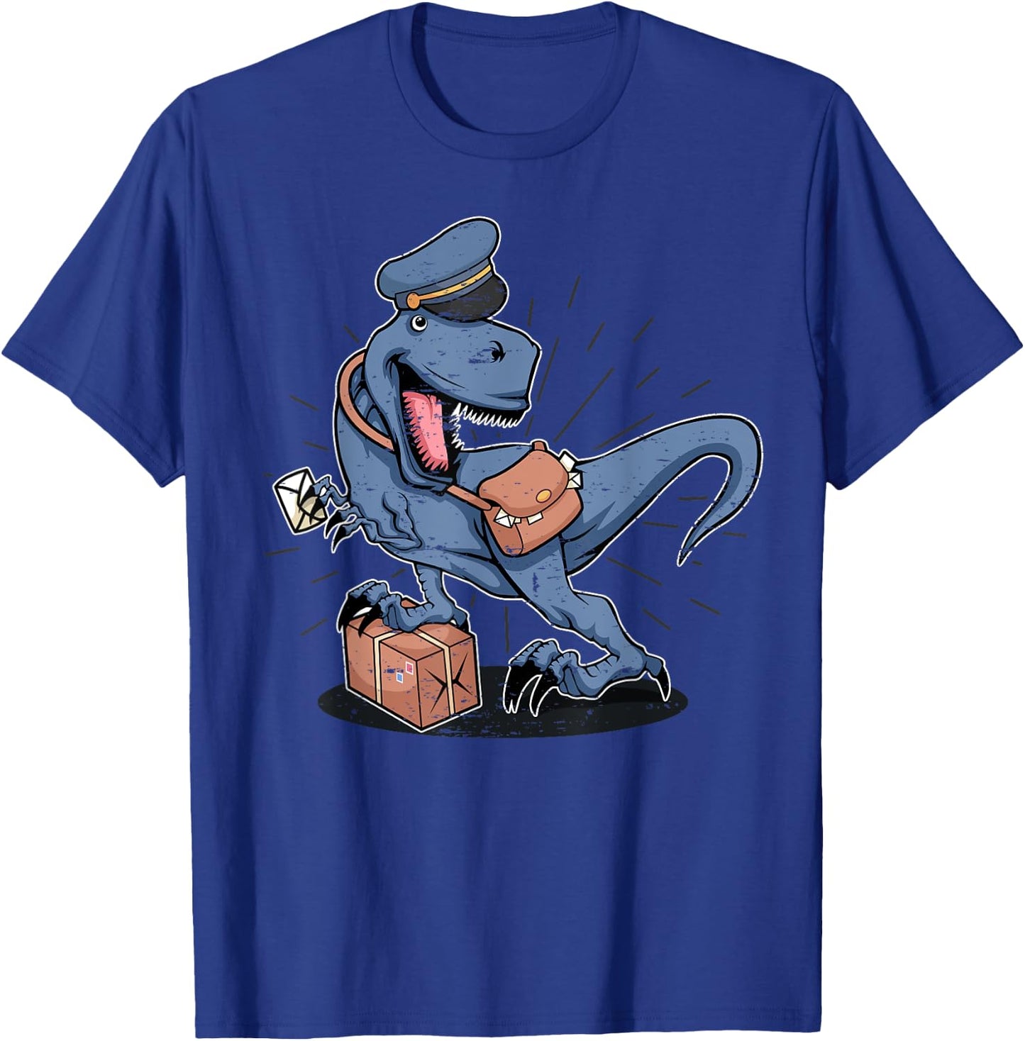 Postman Mailman Deliverer T-Shirt - T-Shirt | Royal