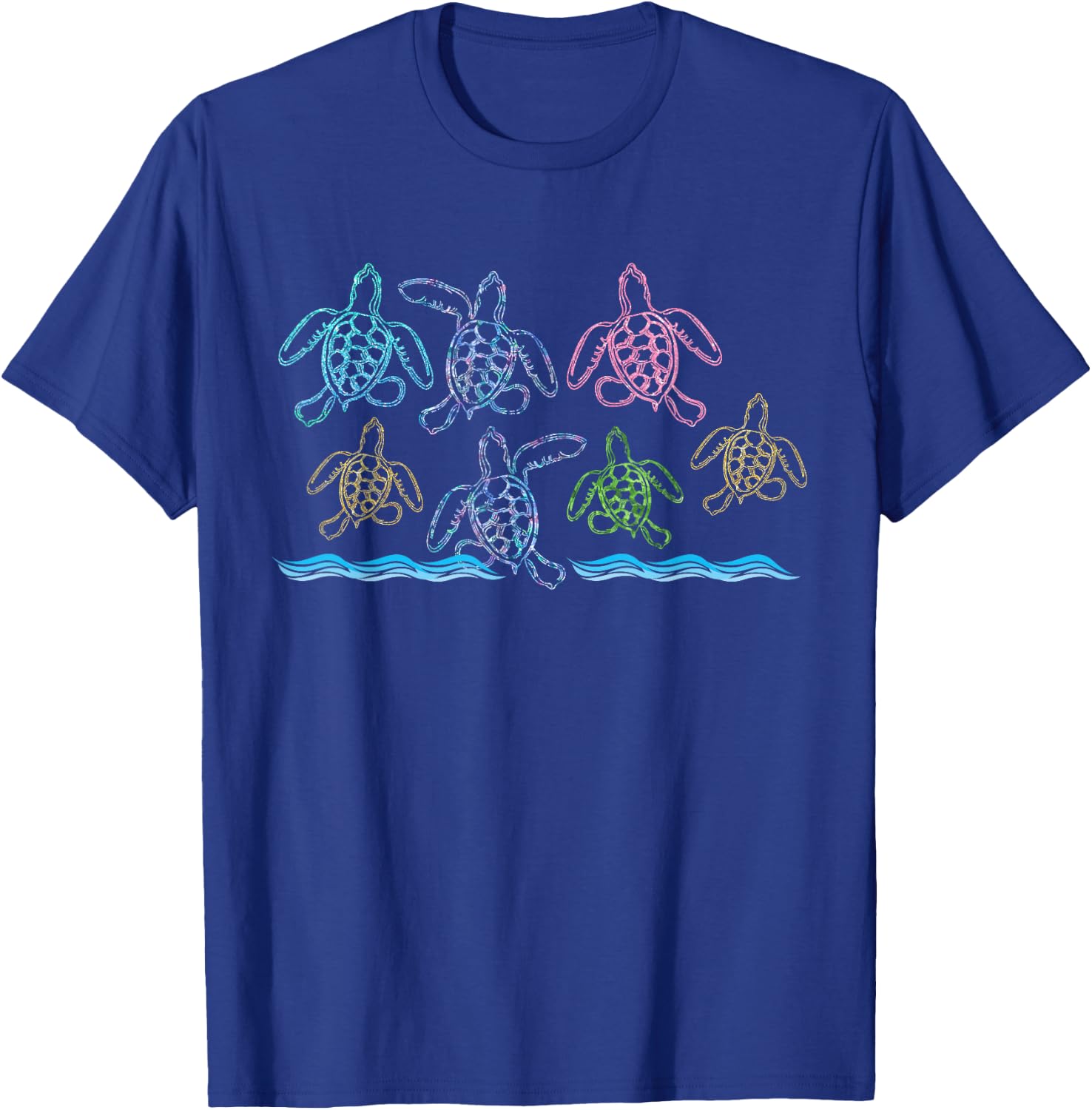 Sea Turtle T-Shirt - T-Shirt | Royal