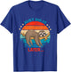 Do It Later Funny Sleepy Sloth For Lazy Sloth Lover Gift T-Shirt - T-Shirt | Royal