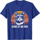 Come at me bro Cat, Funny Cats Retro Sunset Sarcastic Joke T-Shirt - T-Shirt | Royal