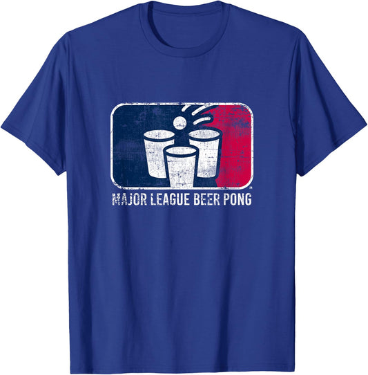 Major League Beer Pong College Sports T-Shirt - T-Shirt | Royal