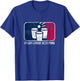 Major League Beer Pong College Sports T-Shirt - T-Shirt | Royal