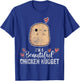 Ich bin ein schönes Chicken Nuggets Women Youth Children T-Shirt - T-Shirt | Royal
