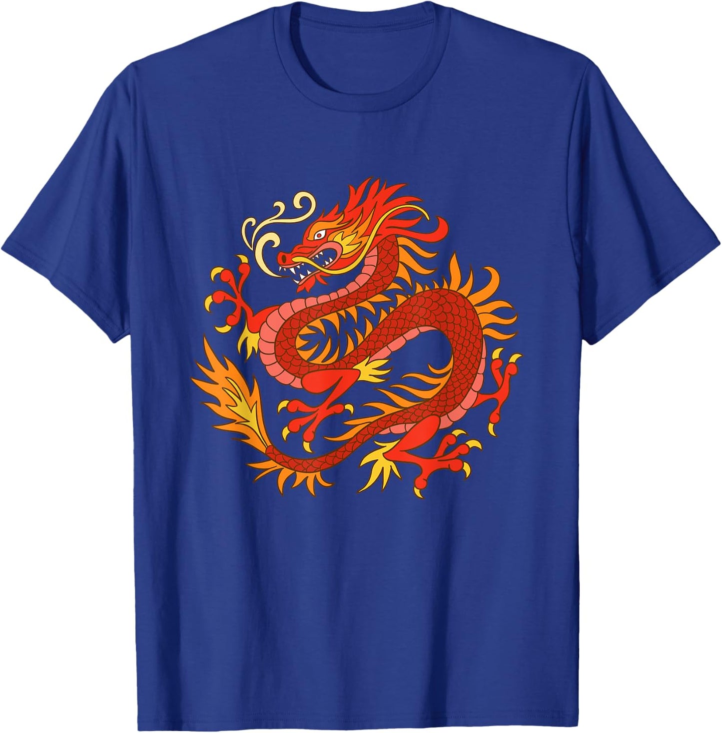 Asian Dragon T-Shirt - T-Shirt | Royal