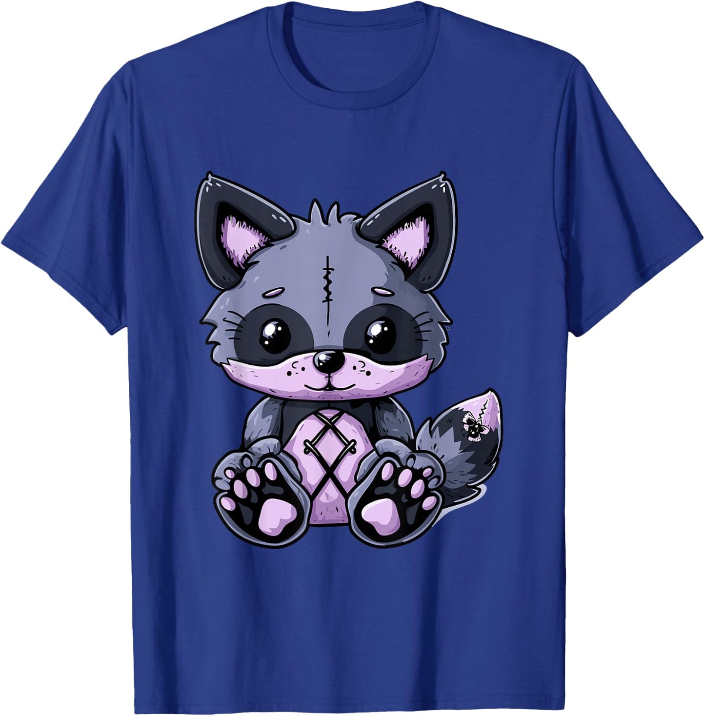 Goth Pastel Cute Creepy Kawaii Fox Voodoo Doll T-Shirt - T-Shirt | Royal