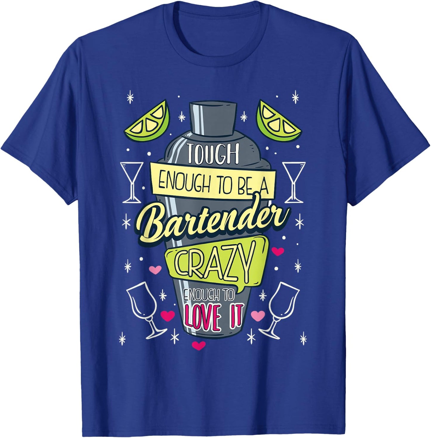 Bartender Mixologist Barkeeper Cocktailbar Club Bartending T-Shirt - T-Shirt | Royal