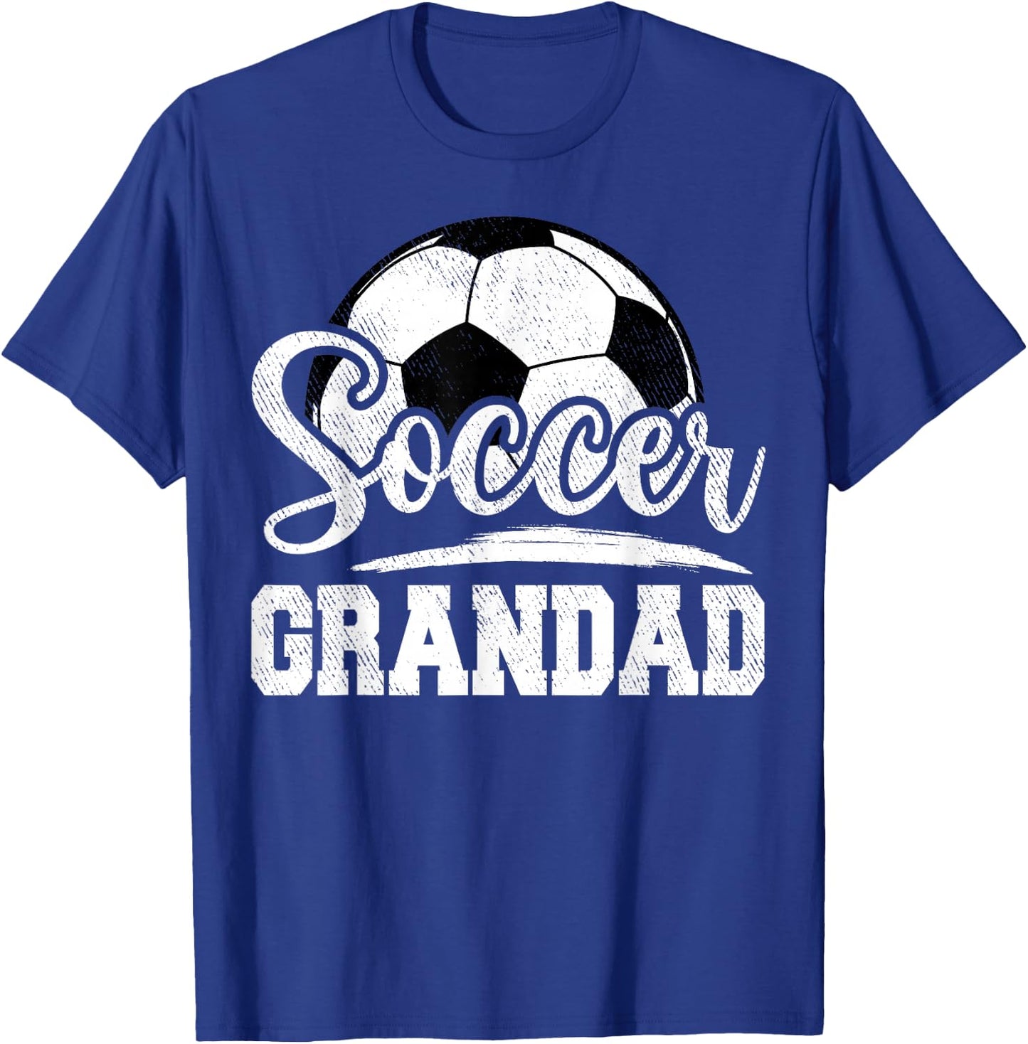 Soccer Grandad Soccer Player Game Day Father's Day T-Shirt - T-Shirt | Royal