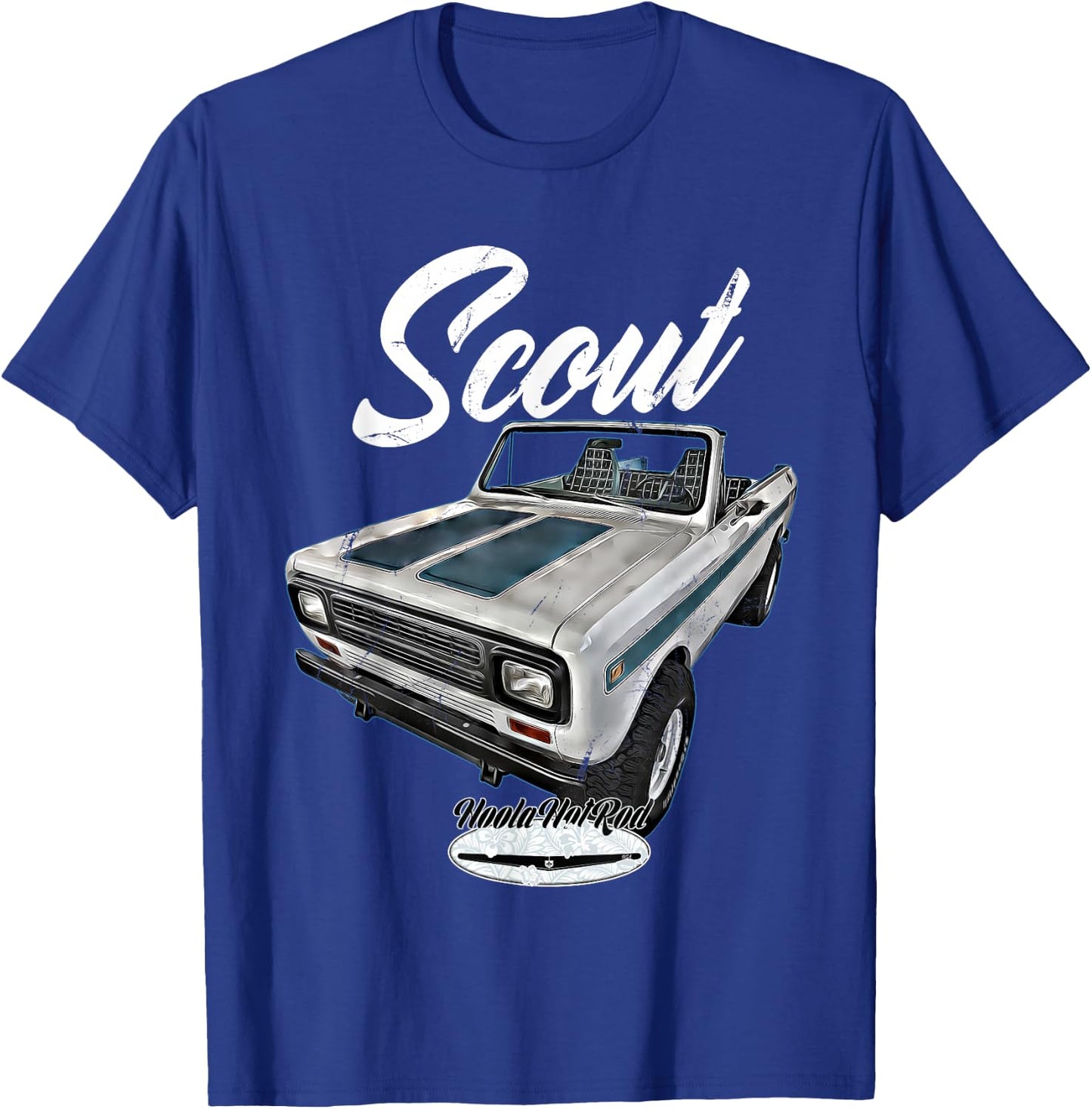 Scout,Classic,Truck,Pickup,International,Harvester,Oldtimer T-Shirt - T-Shirt | Royal