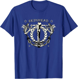 Tattoo Crucified Skinhead Shirt Punk Ska Oi Reggae T-Shirt - T-Shirt | Royal