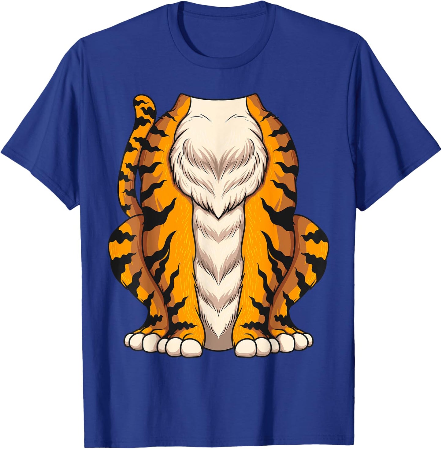 Cute Headless Tiger Costume Halloween | Funny Animal Gift T-Shirt - T-Shirt | Royal