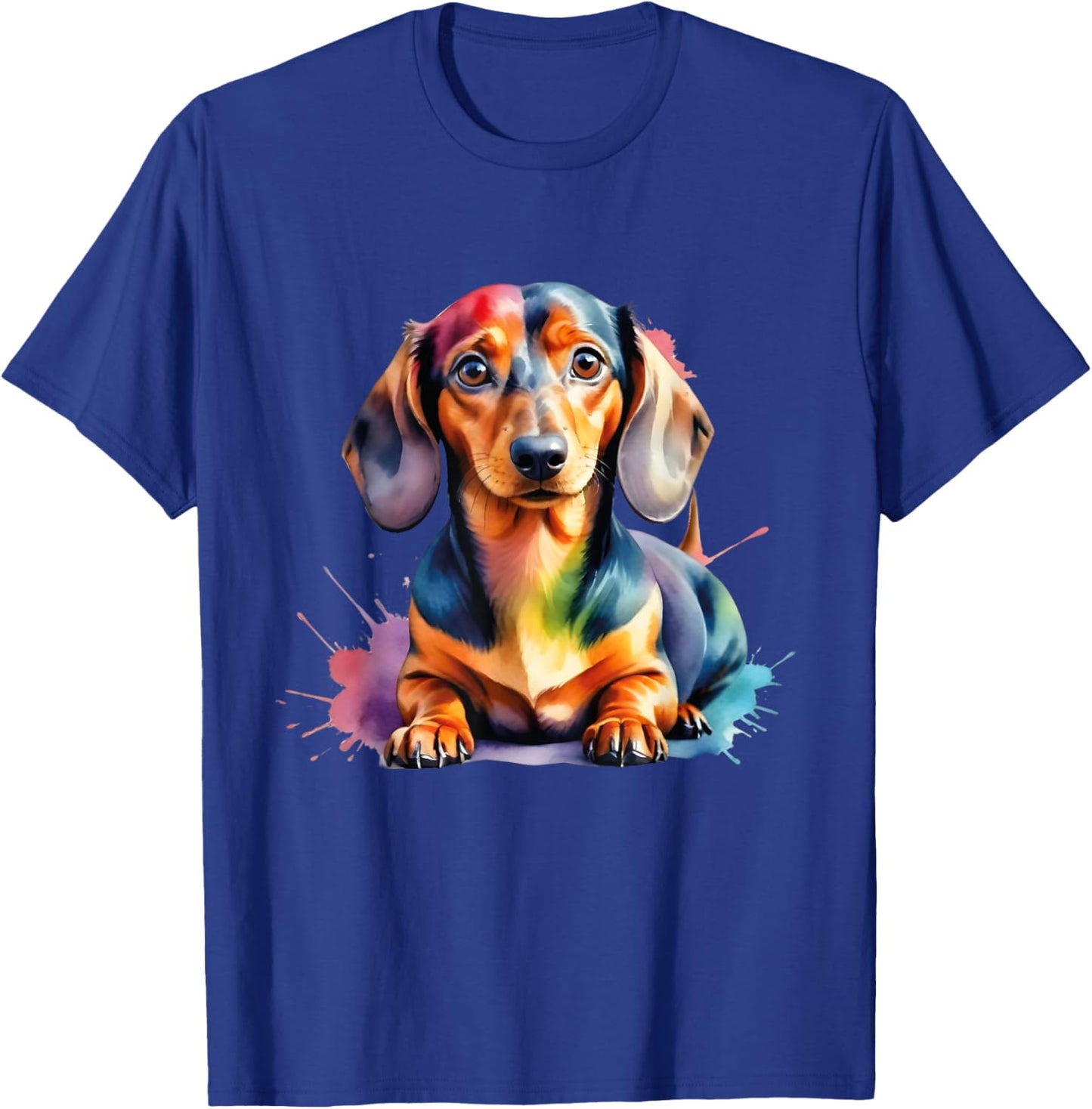 Colorful Wiener & Dachshund T-Shirt - T-Shirt | Royal