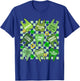 Flossed Teeth St Patricks Day Dentist Dental Squad Assistant T-Shirt - T-Shirt | Royal