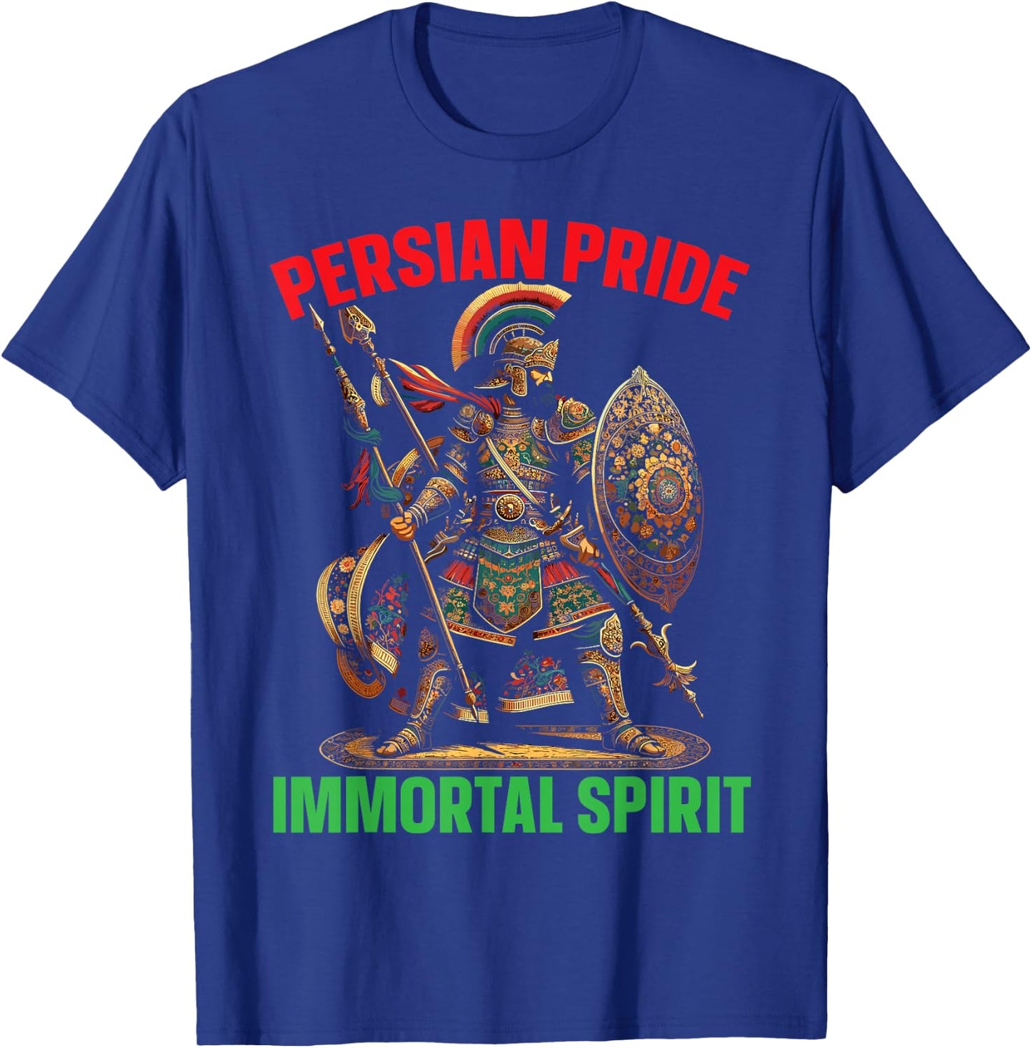 Persian Immortal Achaemenid Empire Persian Warrior T-Shirt - T-Shirt | Royal