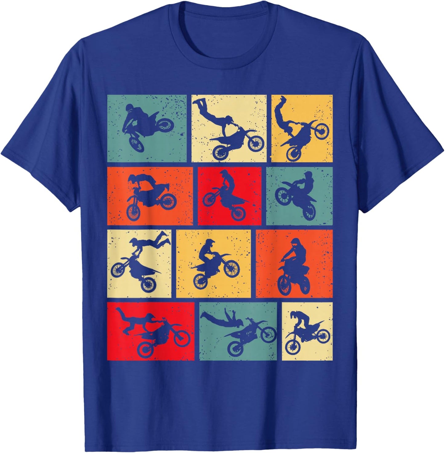 Dirt Bike Rider Motocross Enduro Dirt Biking T-Shirt - T-Shirt | Royal