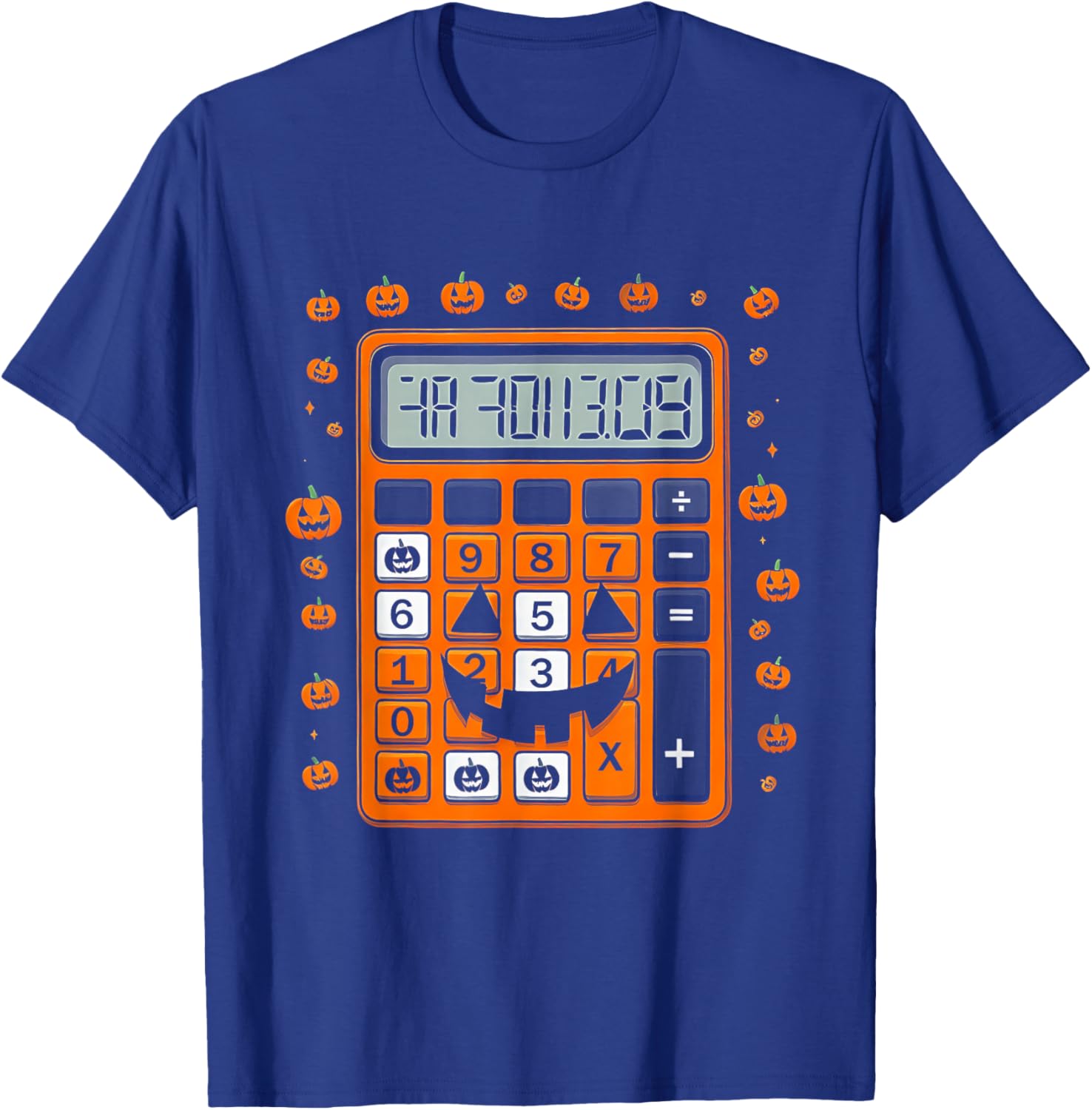 Calculator Halloween Costume Pretend Im A Calculating T-Shirt - T-Shirt | Royal