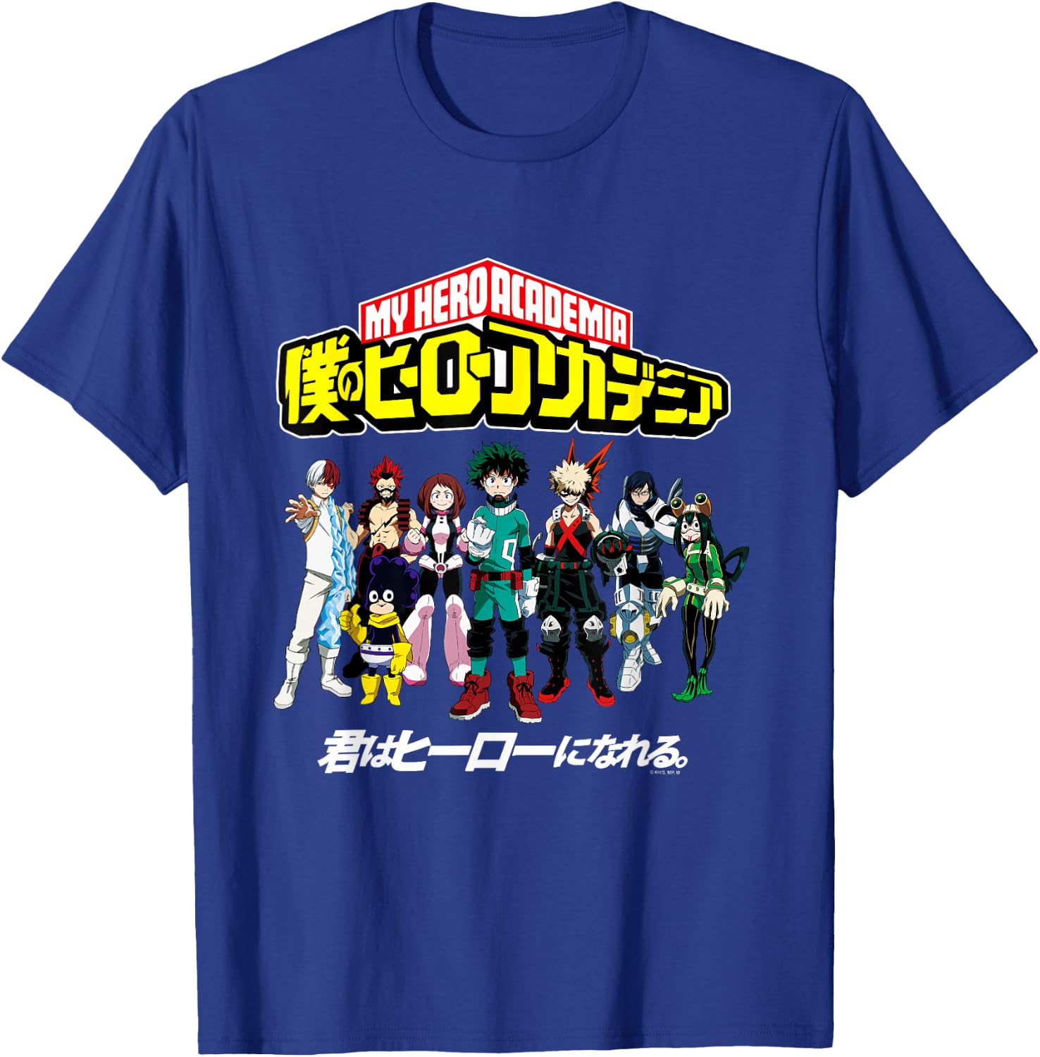 My Hero Academia Class 1A Group Shot Anime T-Shirt - T-Shirt | Royal