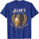 Alan Personalized Funny Professional Beer Removal T-Shirt - T-Shirt | Royal
