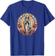 Virgin Mary Mexican Religious Art Catholic Saint Christian T-Shirt - T-Shirt | Royal