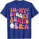 In My Spooky Auntie Era Auntie Halloween Funny Spooky Aunt T-Shirt - T-Shirt | Royal