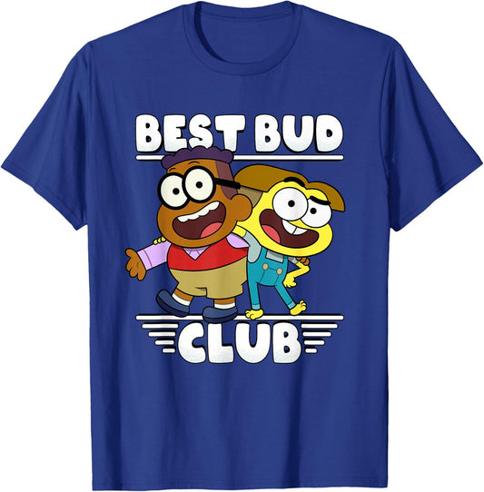 Disney Channel Big City Greens Cricket Remy Best Bud Club T-Shirt - T-Shirt | Royal