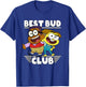 Disney Channel Big City Greens Cricket Remy Best Bud Club T-Shirt - T-Shirt | Royal
