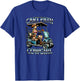 Cart Path Cowgirl - Funny Golfer, Golf T-Shirt - T-Shirt | Royal