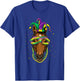 Horse Animal Lover Cute Mardi Gras Carnival Jester T-Shirt - T-Shirt | Royal