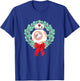 Star Wars The Force Awakens Christmas Crown BB-8 Chest Logo T-Shirt - T-Shirt | Royal