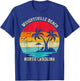 Vintage Summer Vacation North Carolina Wrightsville Beach Women Kids T-Shirt - T-Shirt | Royal