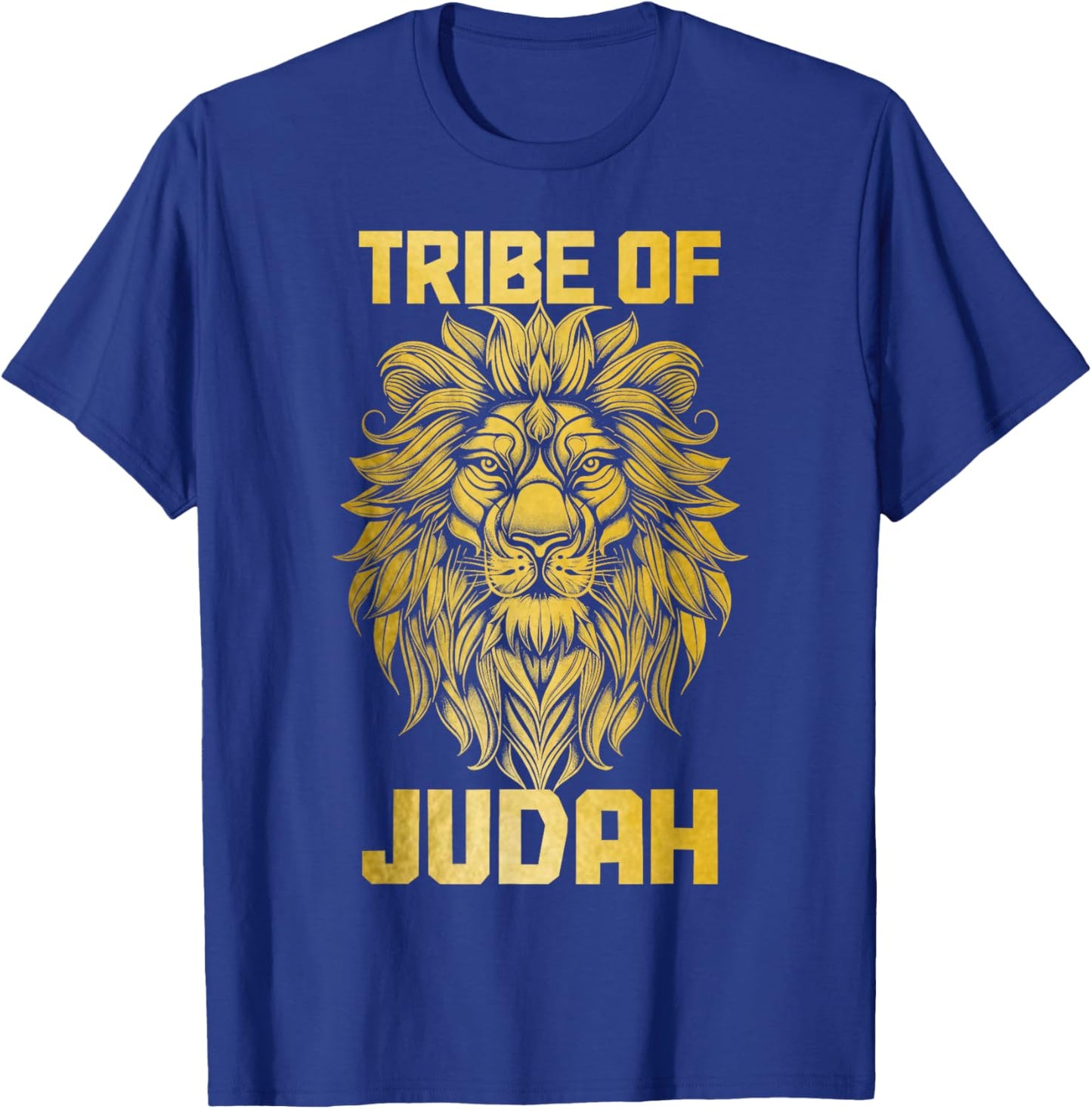 Lion Of Judah Tribe Hebrew Israelite Christian Jewish YHWH T-Shirt - T-Shirt | Royal