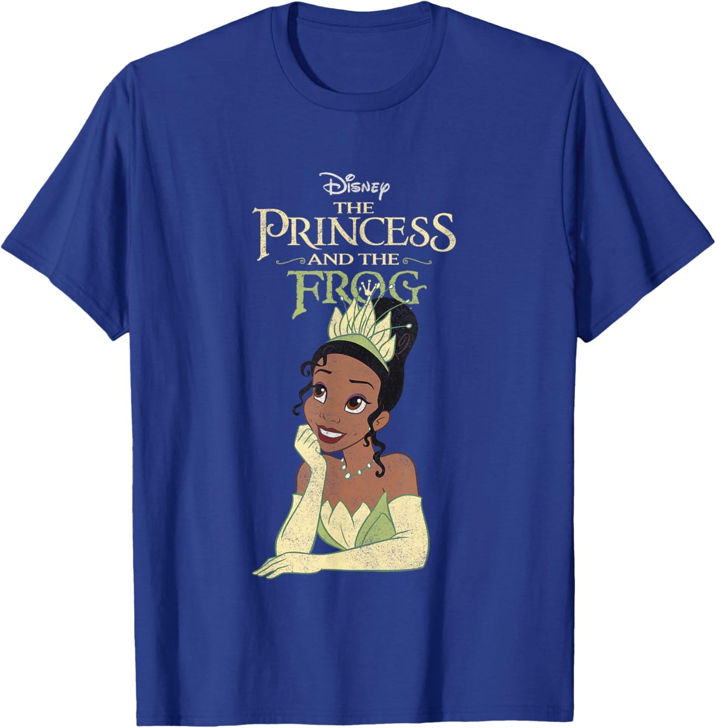 Disney The Princess and The Frog Iconic Tiana Chest Poster T-Shirt - T-Shirt | Royal