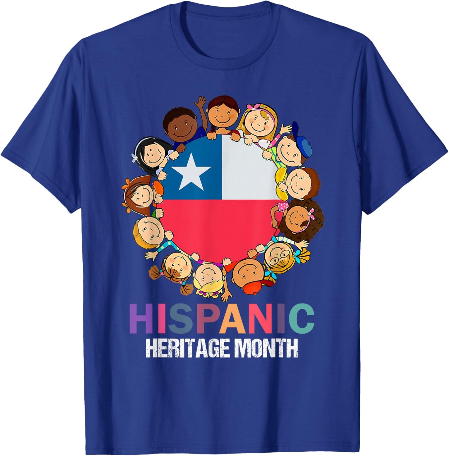Chileans,hsipanic heritage month, Chile flag Boy Kids Girl T-Shirt - T-Shirt | Royal