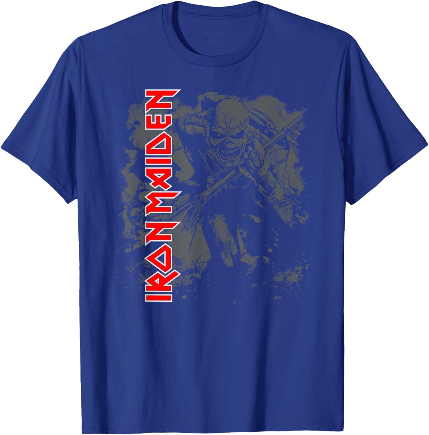 Iron Maiden - Hi Contrast Trooper T-Shirt - T-Shirt | Royal
