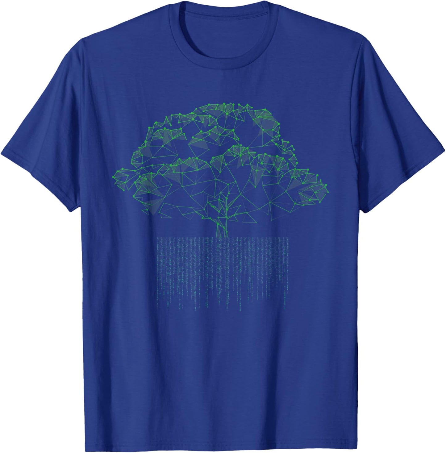 Funny Computer Nerd Gift Encryption Tree Code Programmer T-Shirt - T-Shirt | Royal