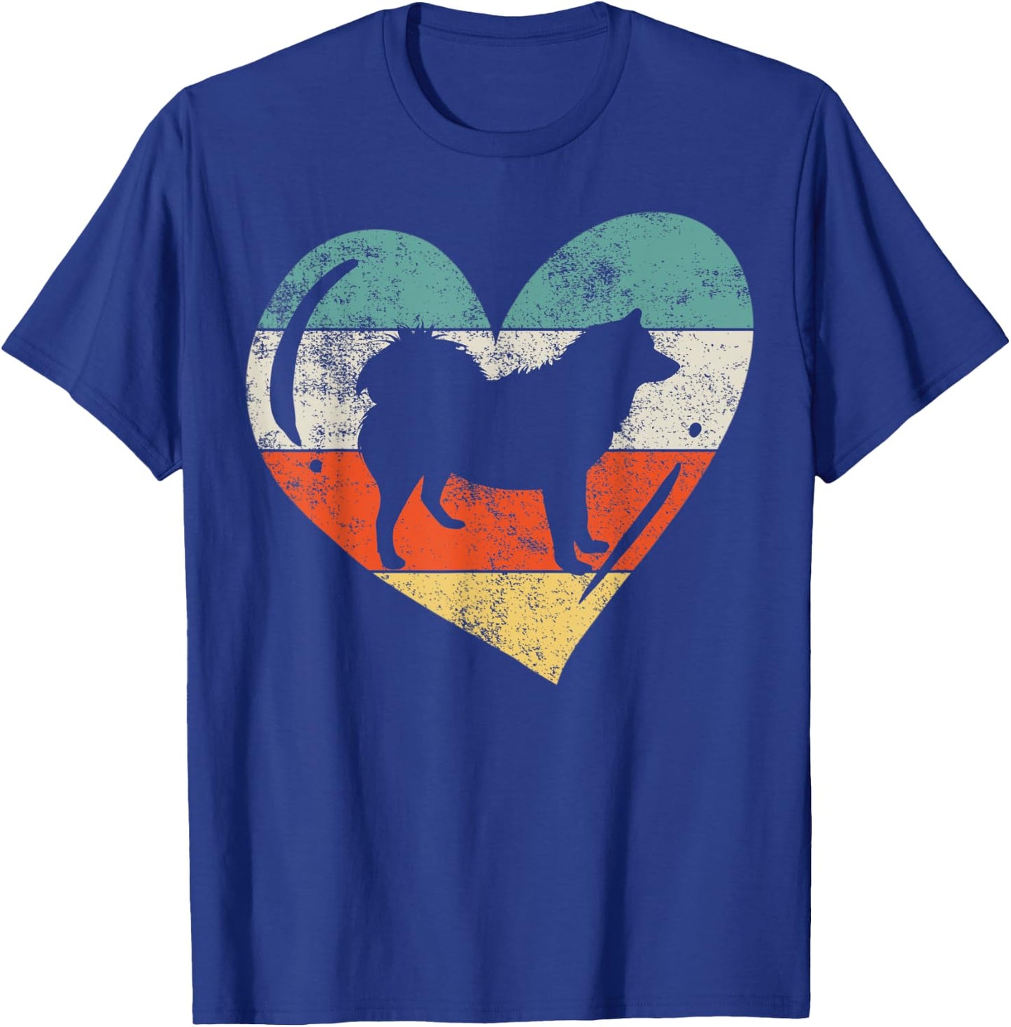 American Eskimo Husky T-Shirt - T-Shirt | Royal