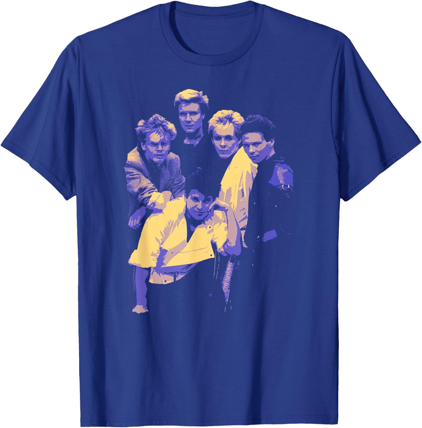 TV Times Duran Duran Band Portrait Blue 1983 T-Shirt - T-Shirt | Royal