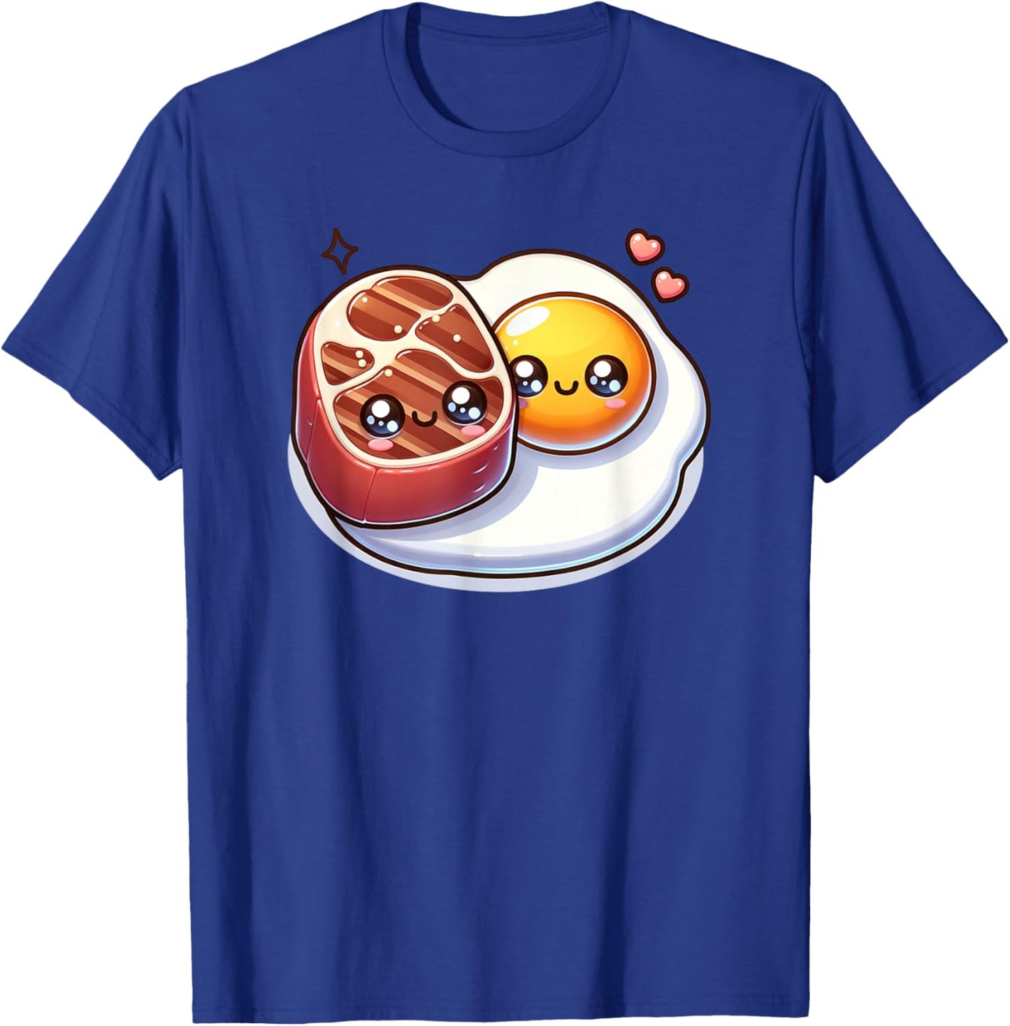 Carnivore Keto Diet Steak Egg Meat Eater Gym Fitness Workout T-Shirt - T-Shirt | Royal