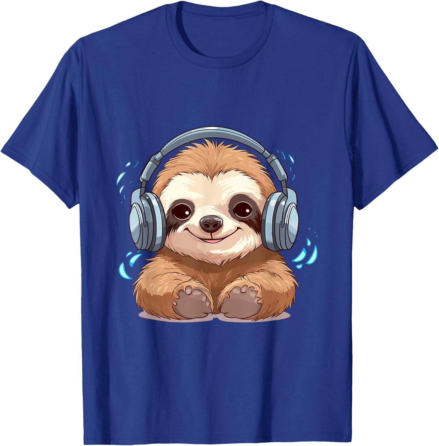 Cute Little Sloth Lover Lazy Sloth Lovers Women Kids T-Shirt - T-Shirt | Royal