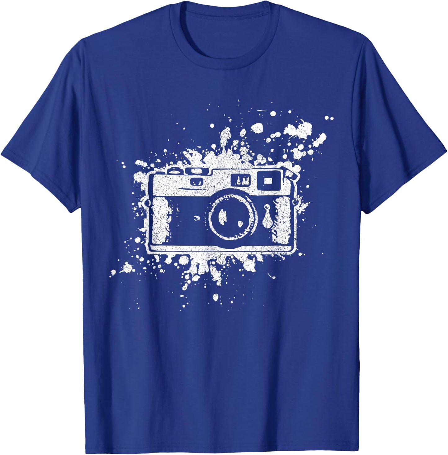 Photographer Gift Vintage Camera Photography T-Shirt - T-Shirt | Royal