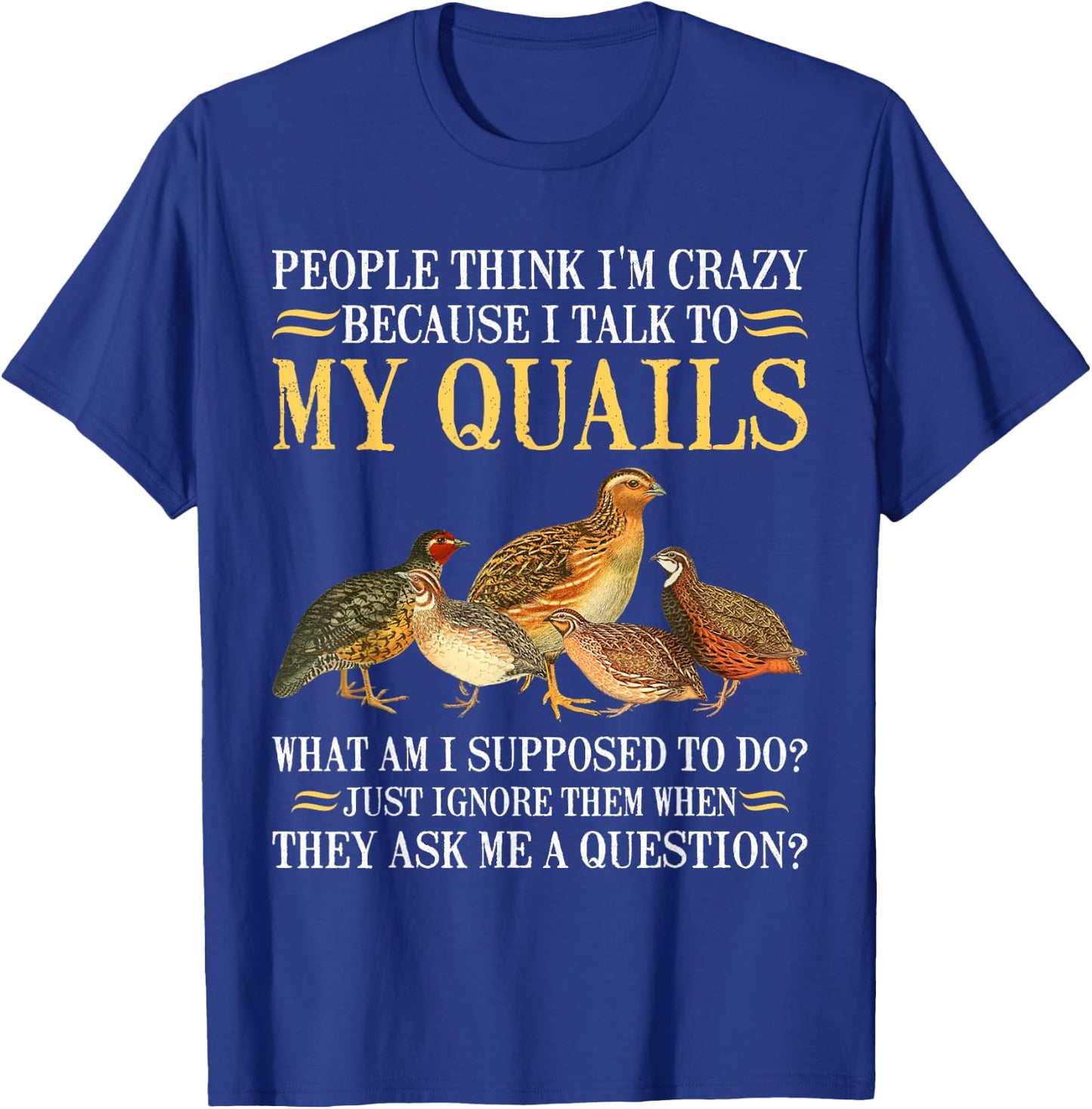 Quail T-Shirt - T-Shirt | Royal
